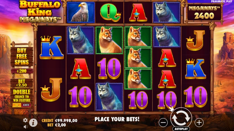 Buffalo King Megaways slot