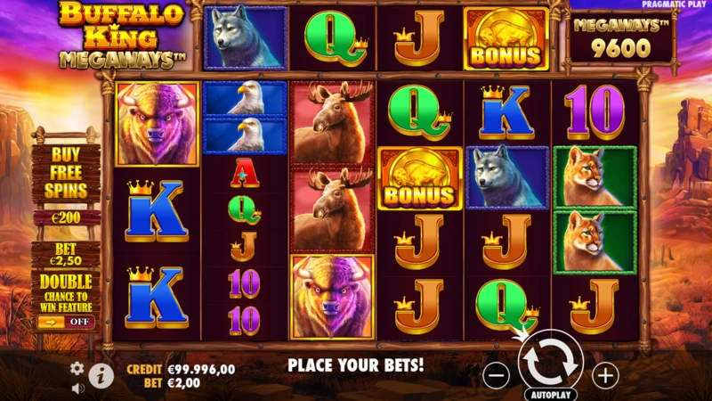 Buffalo King Megaways Slot logo